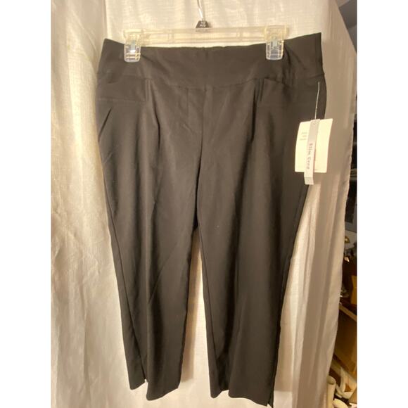 Zac & Rachel women’s black crop pants size 6P - Picture 10 of 10
